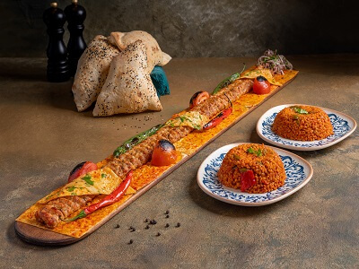 Chicken Adana Kebab By Meter