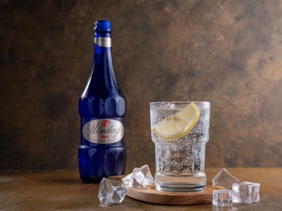 large sparkling water